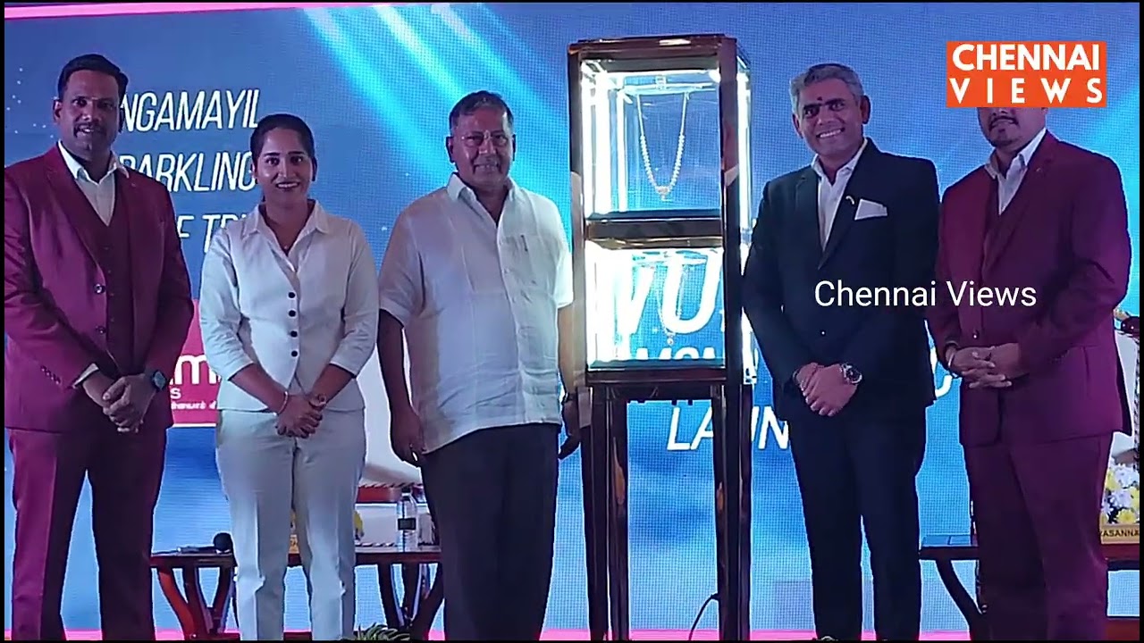 Thangamyil Jewellery Grand Launch World First Diamond Product #chennaiviewsone 