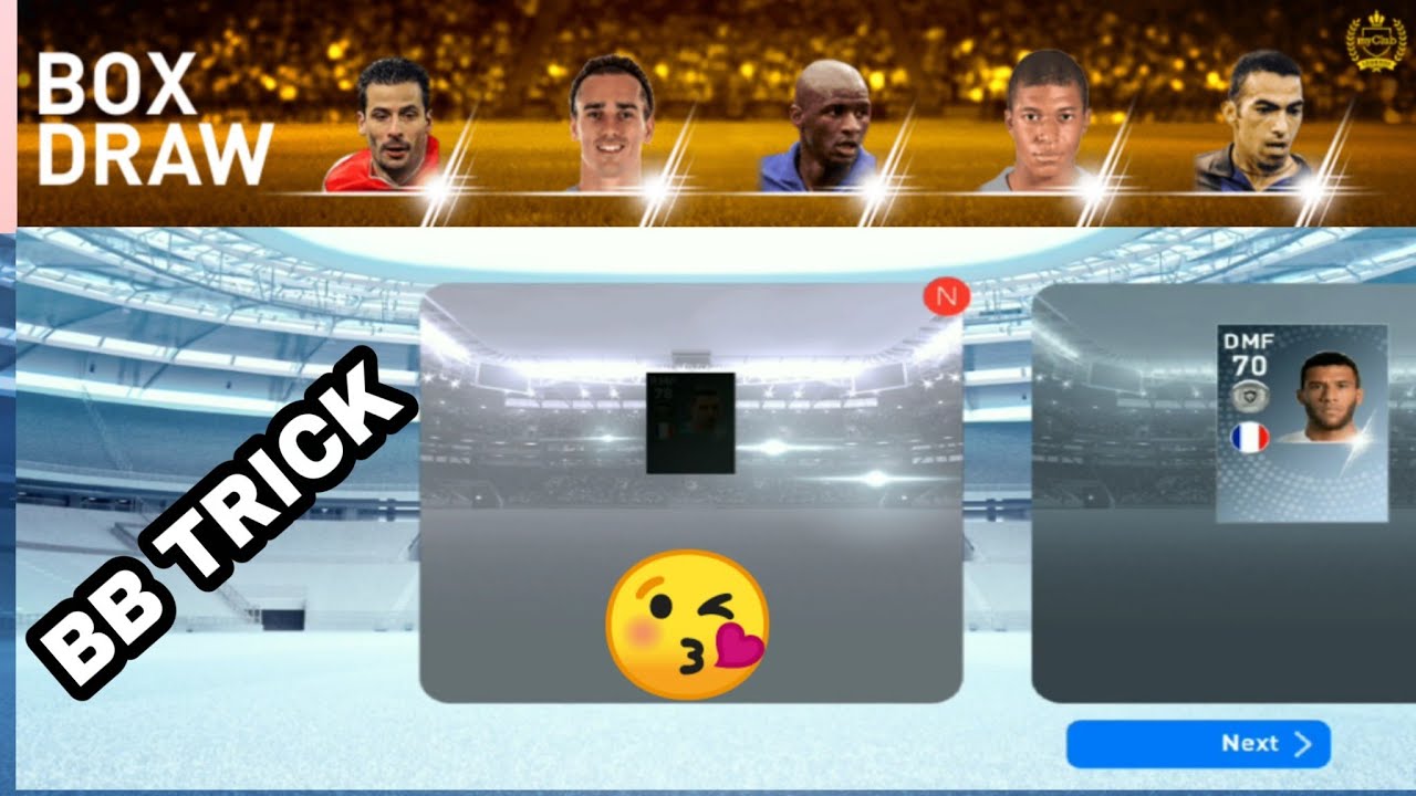 LEGENDS: P. VIEIRA BOX DRAW BLACK BALL TRICK