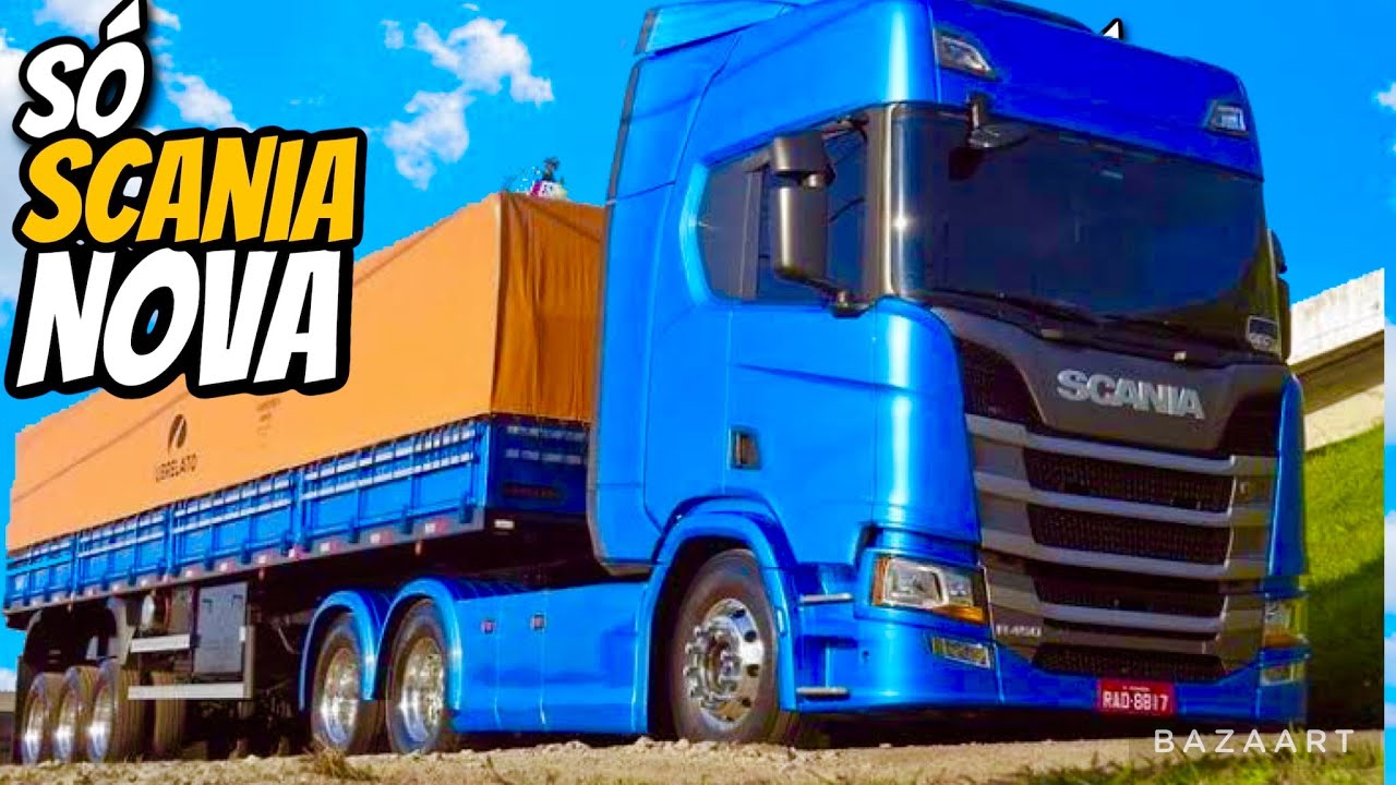 🟢AS SCANIA NOVA R450 MAIS QUALIFICADAS [2022]🟡🚀