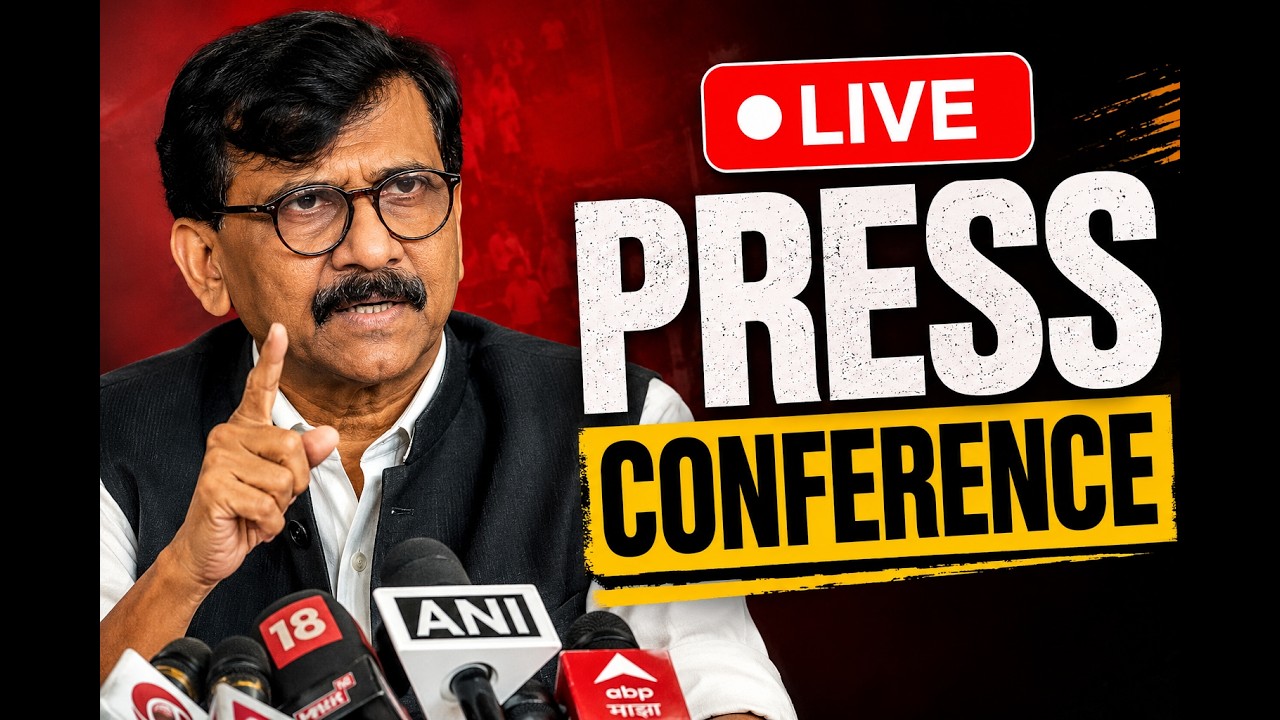 LIVE: Sanjay Raut Press conference | Shiv Sena UBT Rebel MPs to Join Shinde Sena | BJP | CM Fadnavis