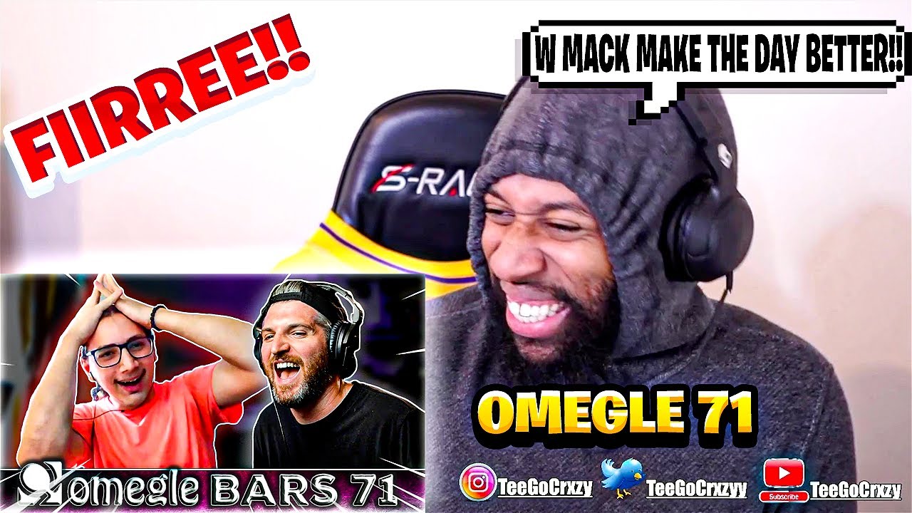 MORE W MACK HEAT!!! He's About To GO IN | Harry Mack Omegle Bars 71 (REACTION)