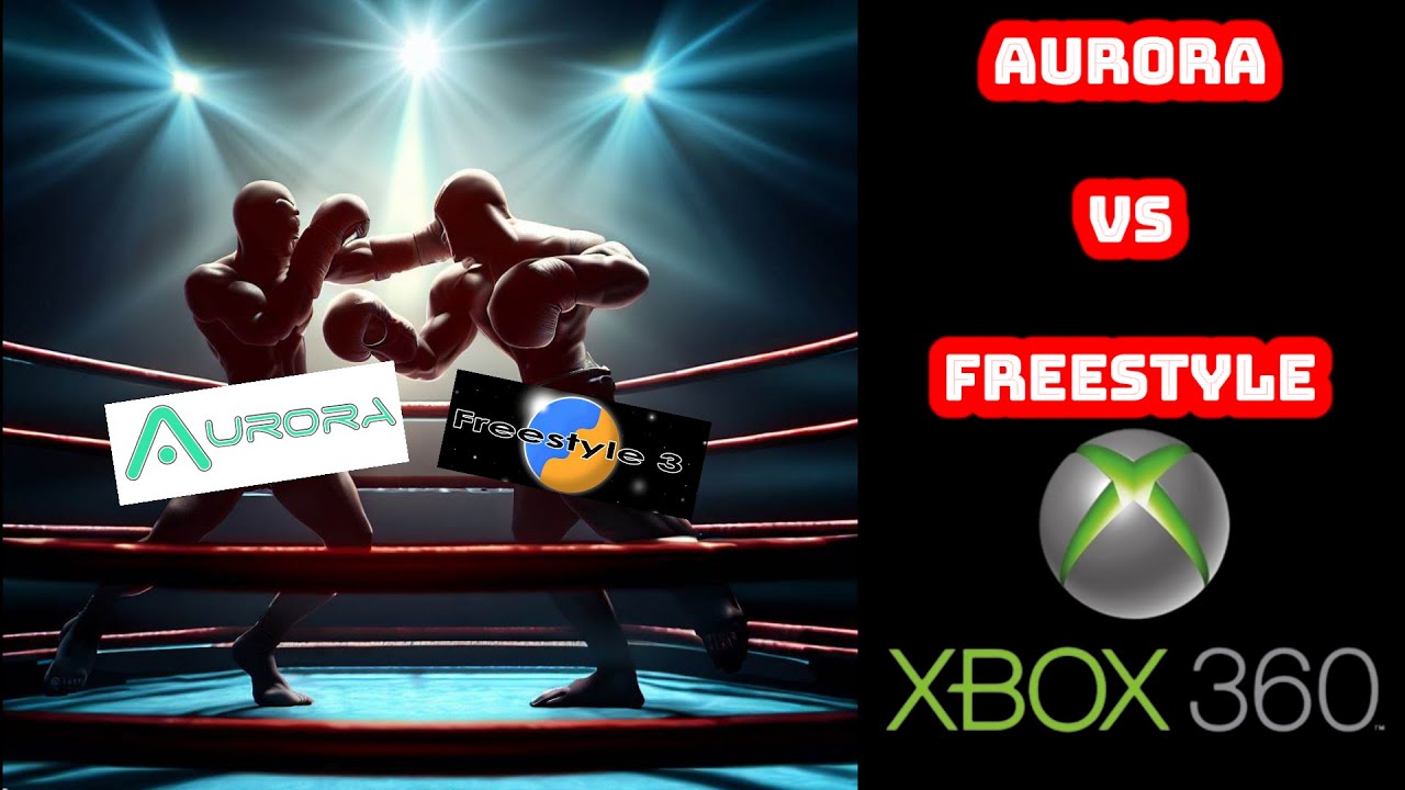 Comparación Épica: Aurora vs Freestyle 3.0 en Xbox 360 RGH