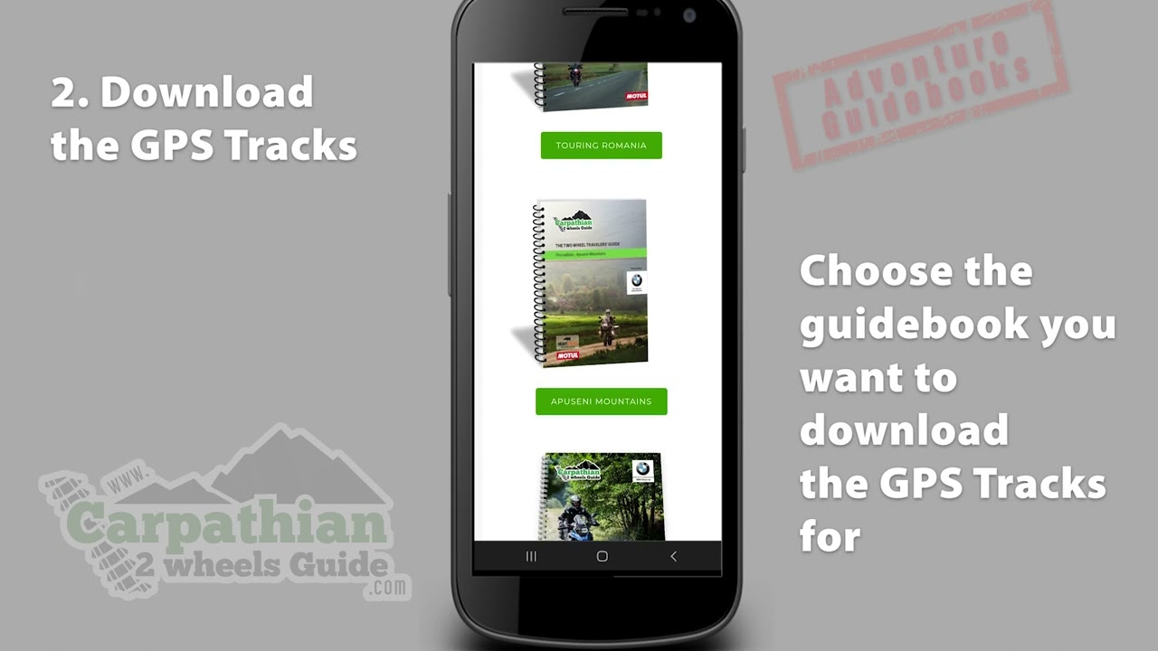 Downloading GPS tracks and loading them to Orux Maps app (Android)
