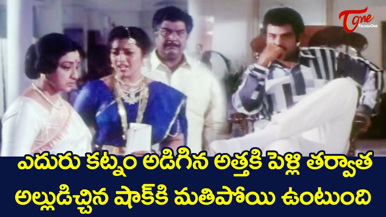 Nandamuri Balakrishna And Meena Ultimate Movie Scene | TeluguOne