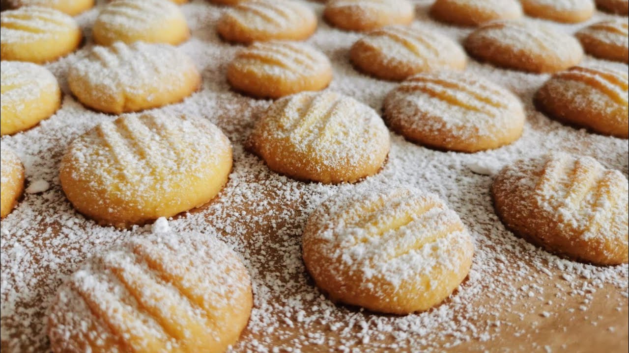 Vanille Pudding Plätzchen | Schneeflöckchen | Weihnachtsplätzchen | Weihnachtskekse | Plätzchen