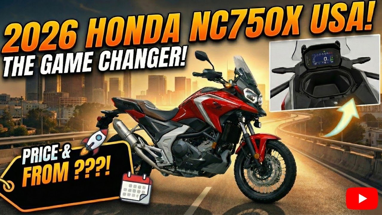 Honda NC750X 2026: Король 