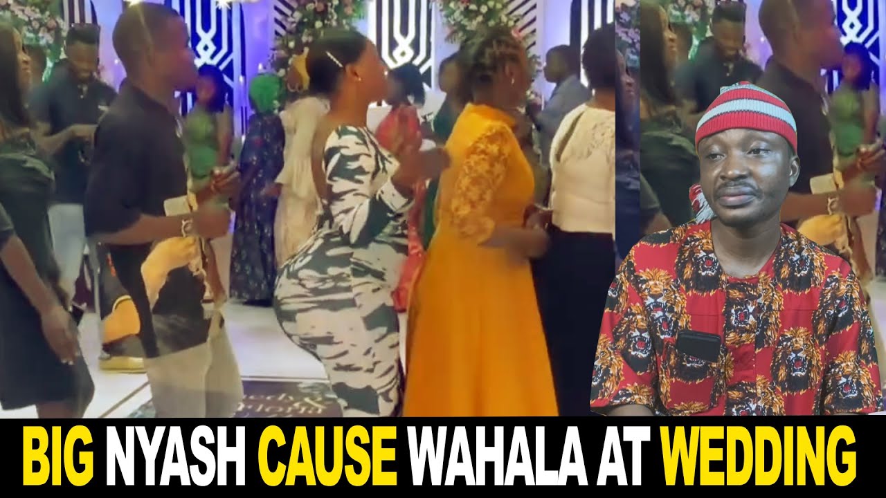 Big Nyash Cause Trouble At Wedding Dance