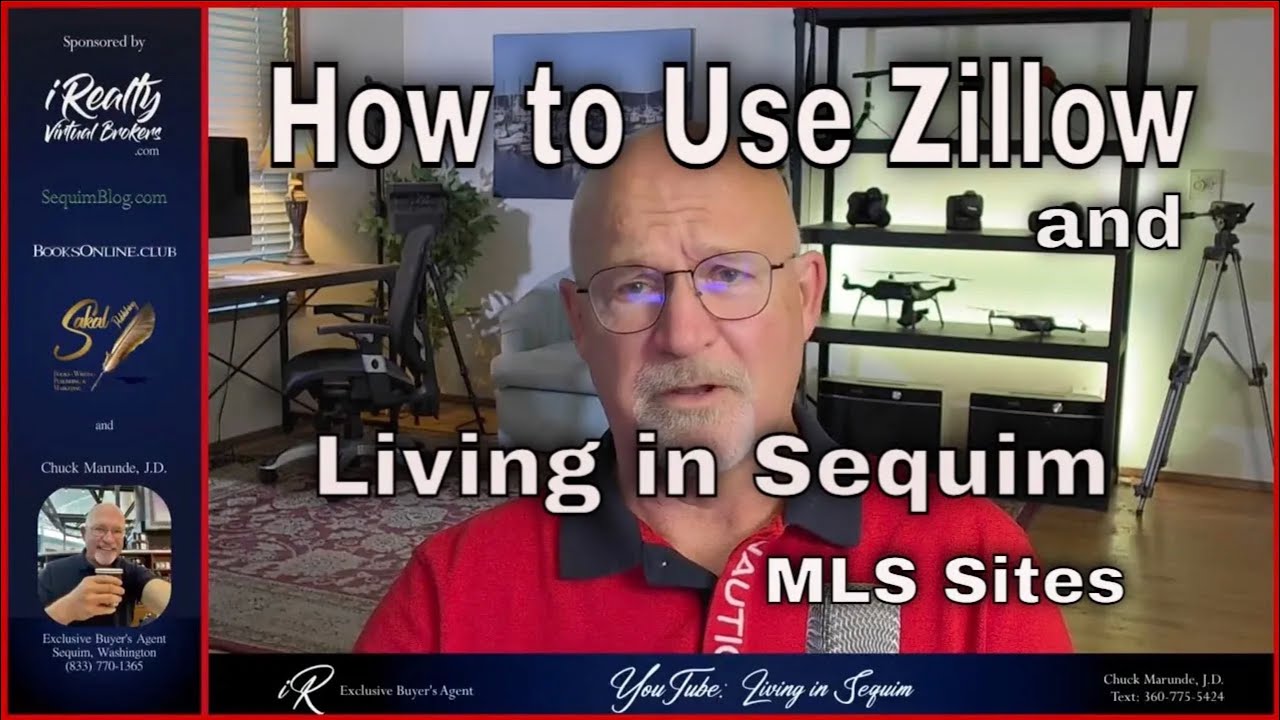 How to Use Zillow and Living in Sequim MLS sites