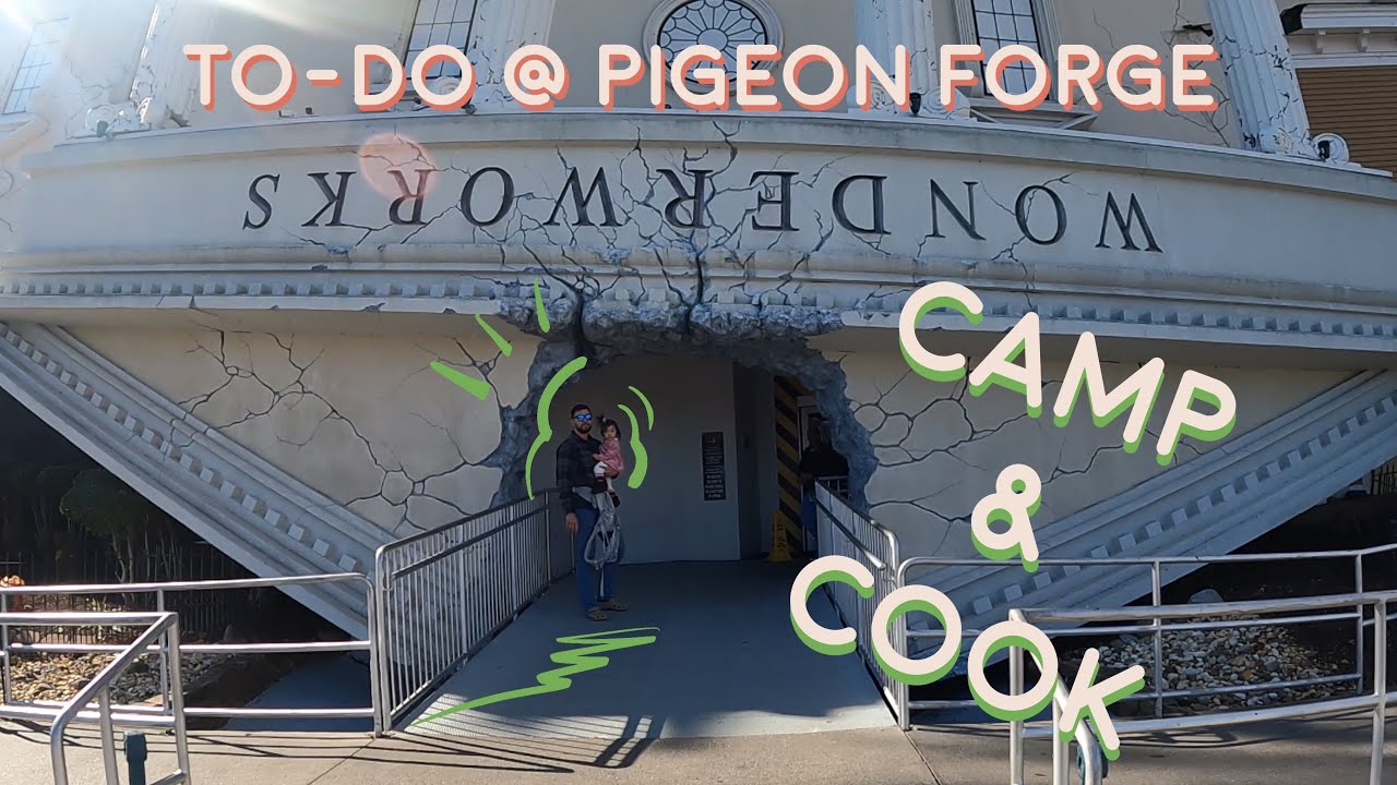 Visiting WonderWorks at Pigeon Forge TN! And Camp & Cook! - Budae Jjigae