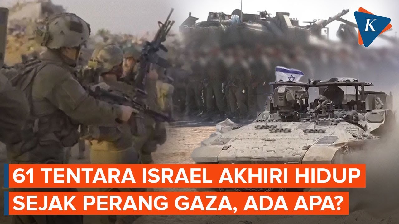 61 Tentara Israel Akhiri Hidup sejak Perang di Gaza, Apa Penyebabnya?