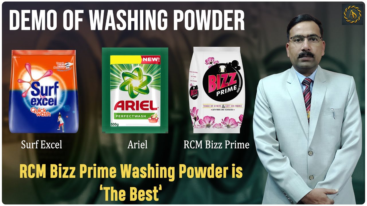 RCM Bizz Prime Washing Powder is THE BEST✔ | Product Demo