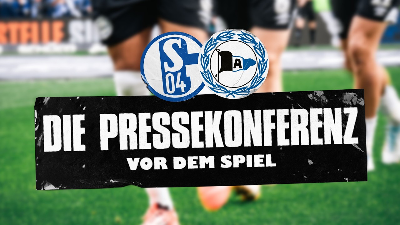 #25 FC Schalke 04: Die Pressekonferenz vor dem Spiel