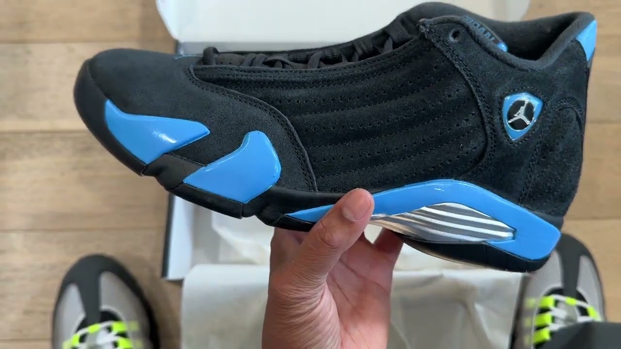 *ПЕРВЫЙ ВЗГЛЯД* JORDAN 14 (ЧЕРНЫЙ/НЕЦВЕТНЫЙ) !!!