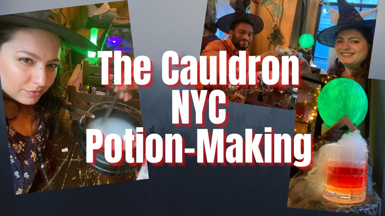 Potion-Making Experience at The Cauldron NYC! | Vlog of Magic and Cocktails