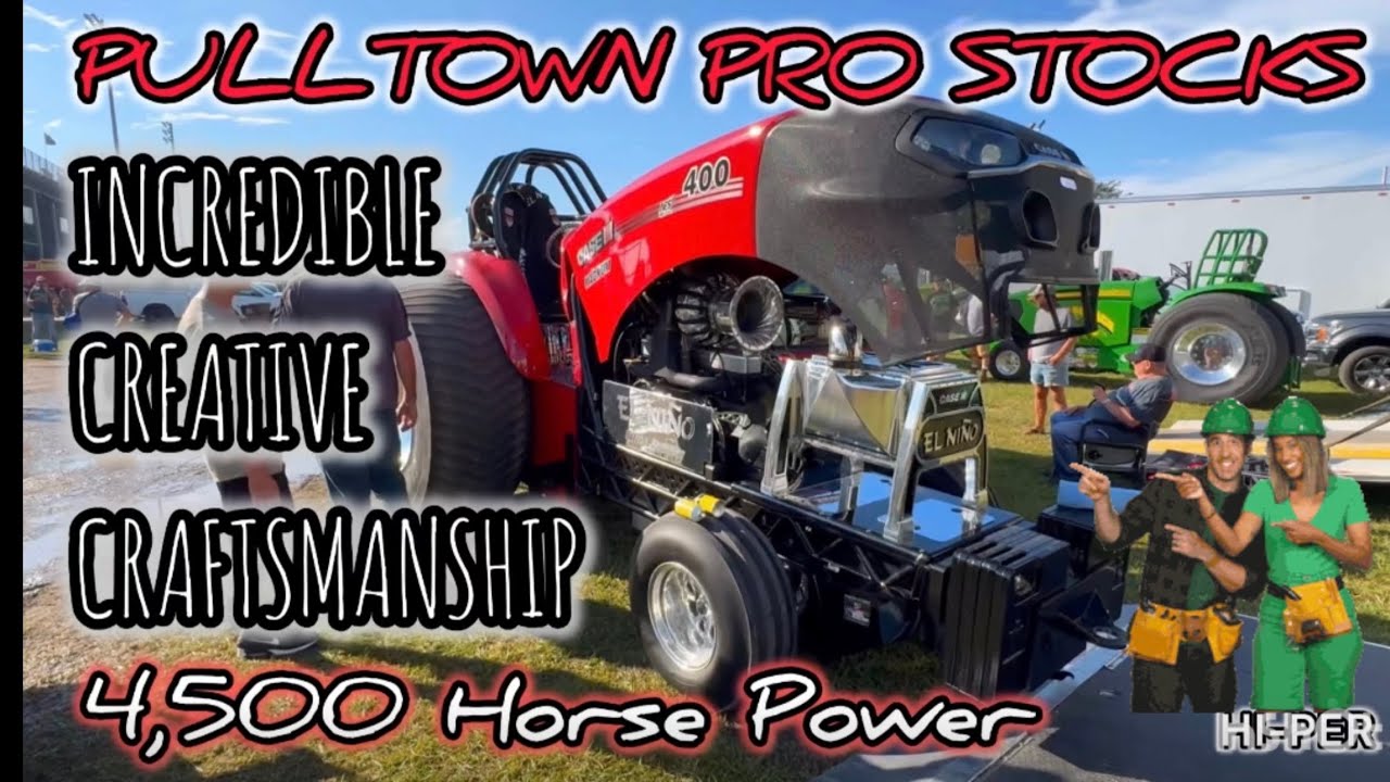 4,500 HP PRO STOCK TRACTORS INCREDIBLE SUPERCAR ENGINEERING MACHINE WORK MODERN & CLASSIC DESIGNS