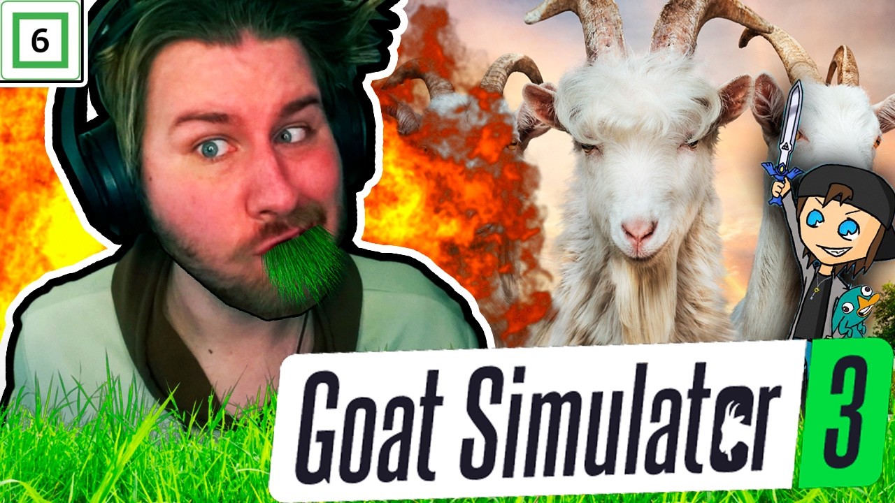 Kattekryp Tuller Rundt i Goat Simulator 3: Del 3 - Bæ!?