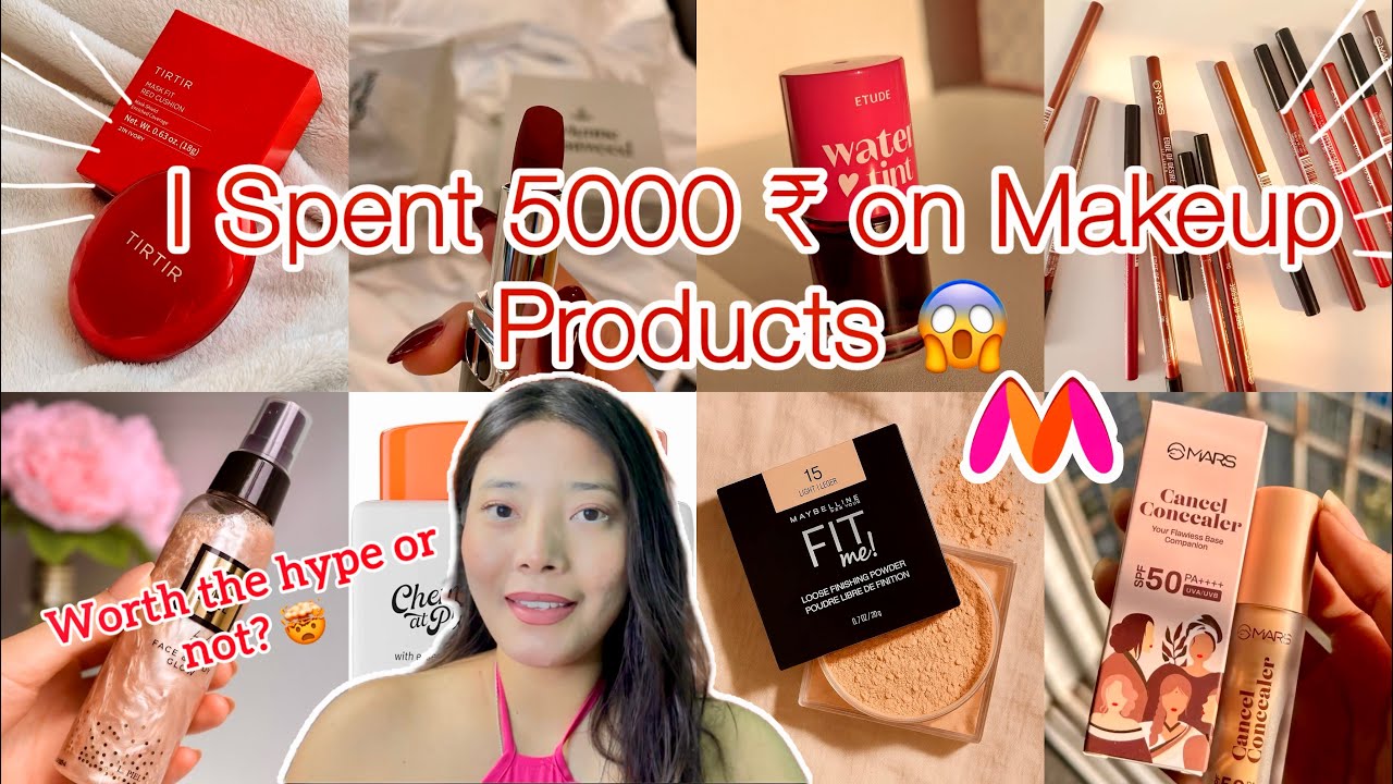 I Tried VIRAL Myntra Makeup & Skincare 😱💄| Don’t Buy Before Watching!🛍️