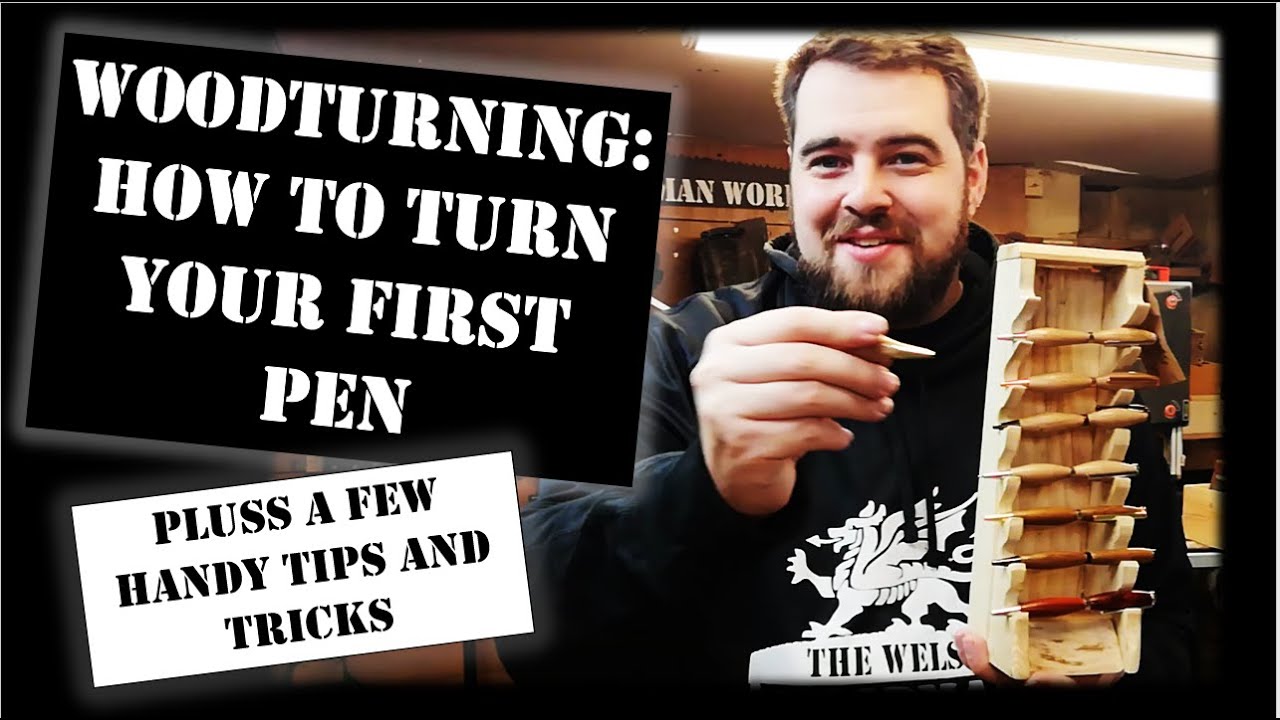 Woodturning - How to turn your first pen