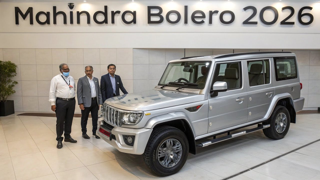 Представлен новый Mahindra Bolero 2026 года! Модернизированный внедорожник! 🔥🚨 | Последний обзор!