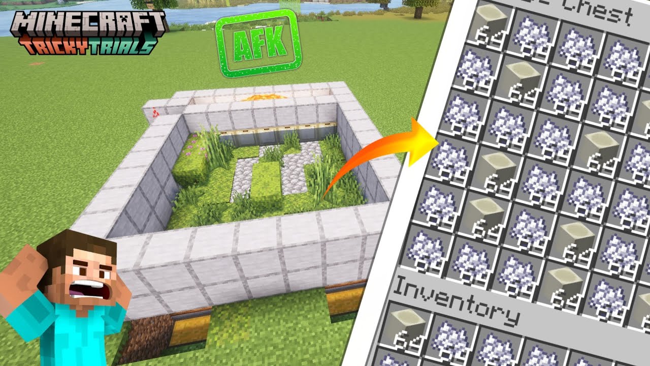 Minecraft Bone Meal Farm 1.21.11 (Easy and Simple)!!