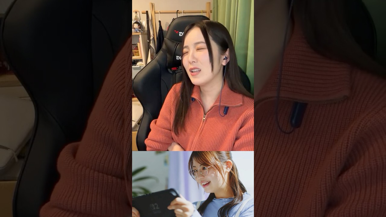 陰キャ独身女Cボタンの使い道がなくて拗ねる【ニンダイ同時視聴】 #shorts #nintendodirect #nintendoswitch2