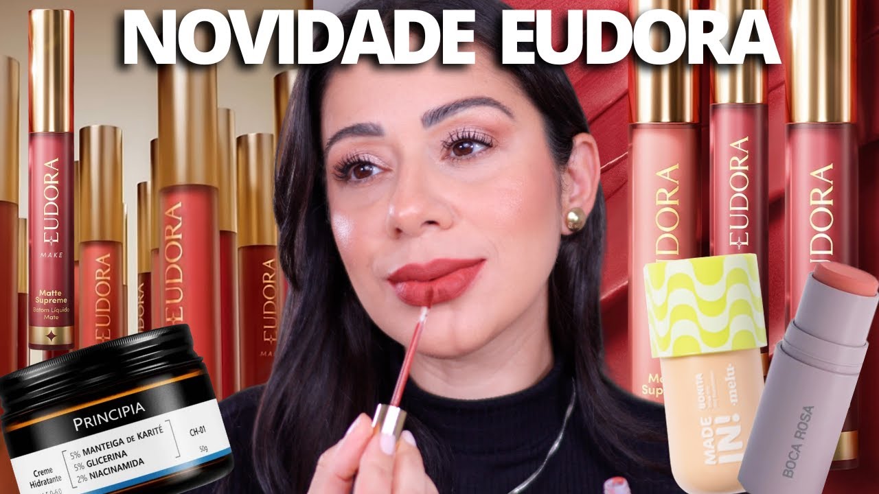 NOVIDADE EUDORA | BATOM MATTE SUPREME , Valeu a Compra?
