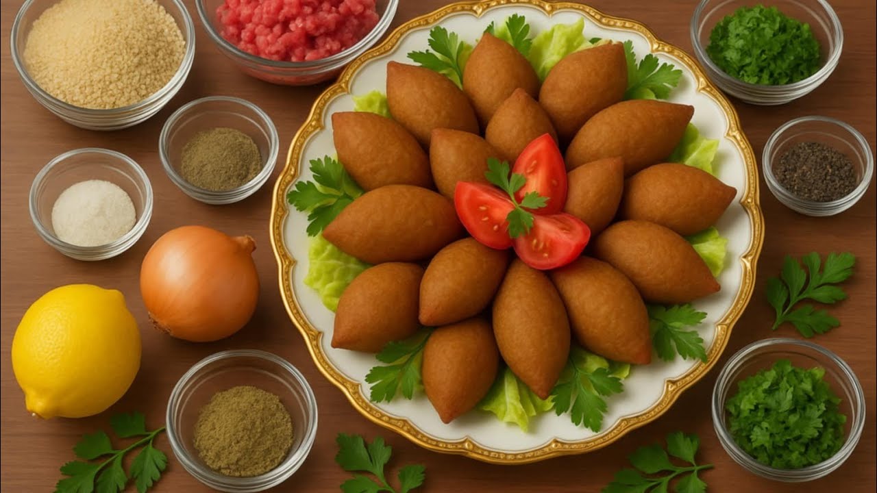 طريقة عمل الكبة المقلية - كبة الدراويش