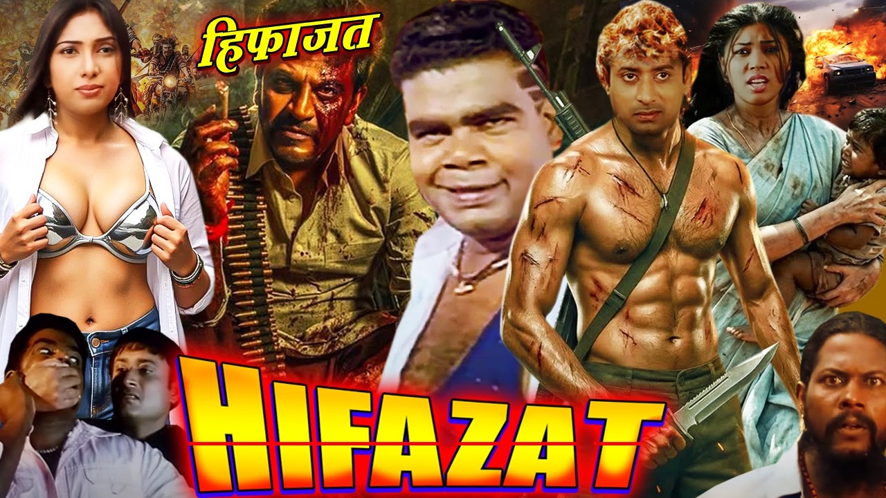 HIFAZAT | South Dubbed Action Hindi Movie | Mithuna, Jennifer, Delhi Ganesh, Manorama