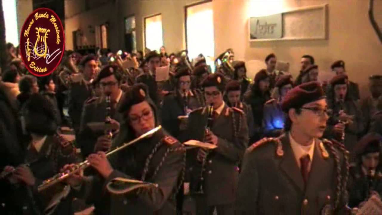 Nuova Banda Ericina - Marcia Funebre - Lombardo - diretta dal Maestro A.Grimaudo