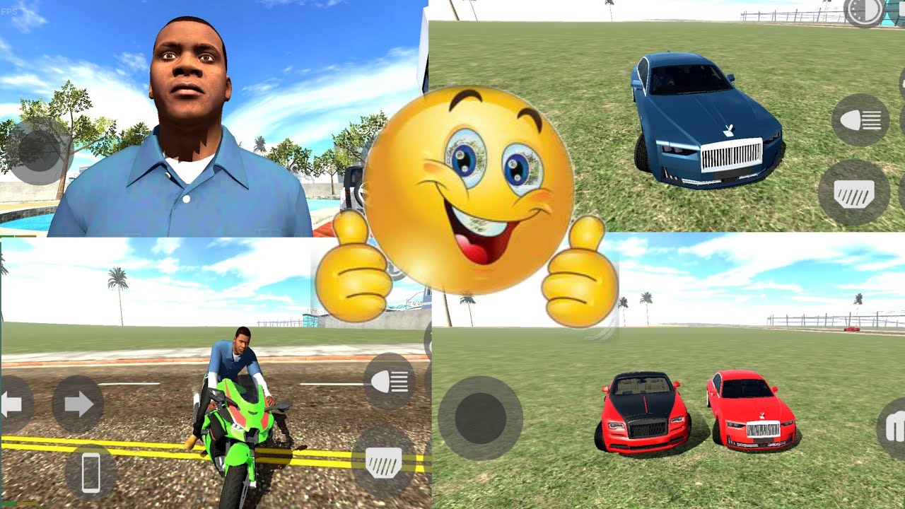 Rolls-Royce+ GTA v Franklin + lndian bike Driving 3D NEW Update 💥🛑💯
