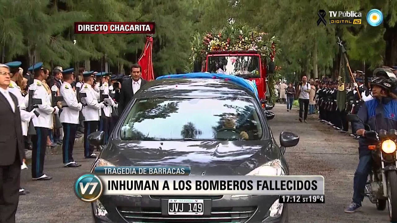 Visión 7: Tragedia de Barracas: Último adiós a los bomberos (1 de 2)