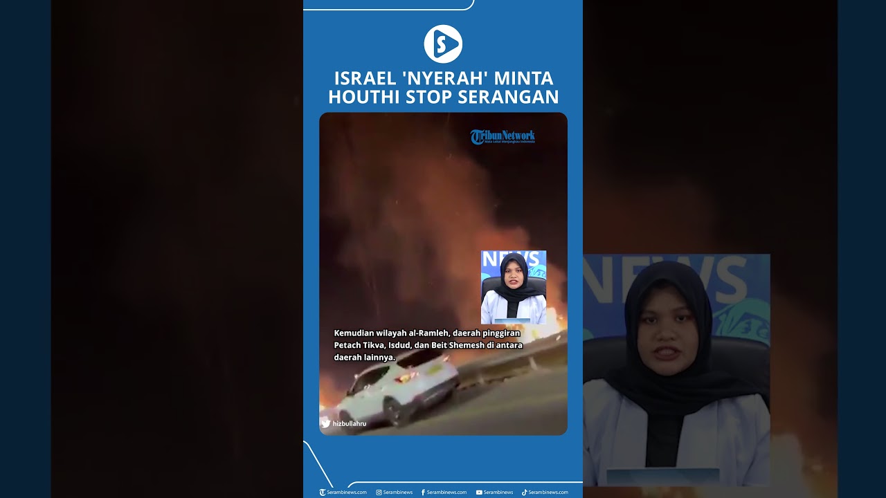 Israel 'Nyerah' hingga Minta Houthi Stop Serangan! Iron Dome Tak Lagi Mampu Tangkis Rudal Yaman