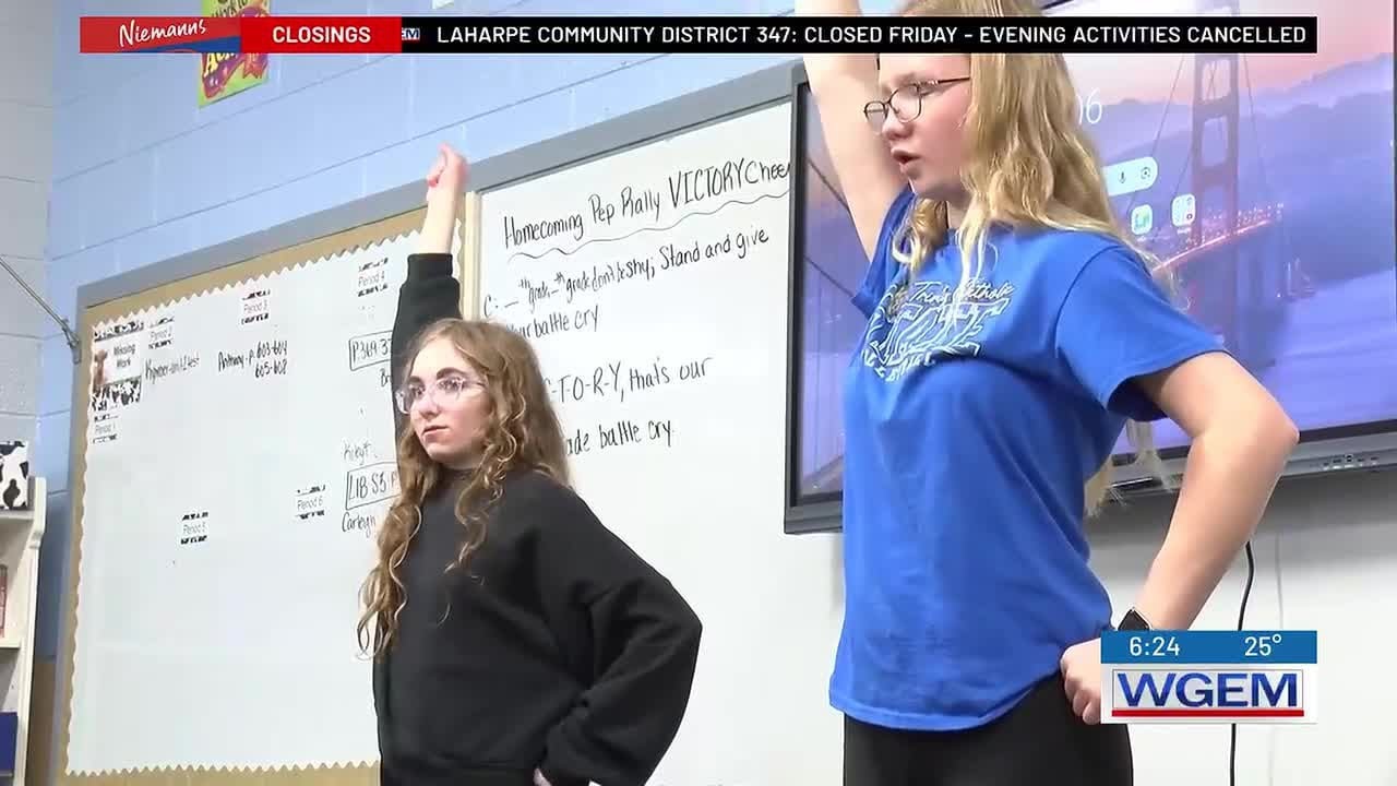 Spirit over Size: Holy Trinity Catholic’s Cheer Duo