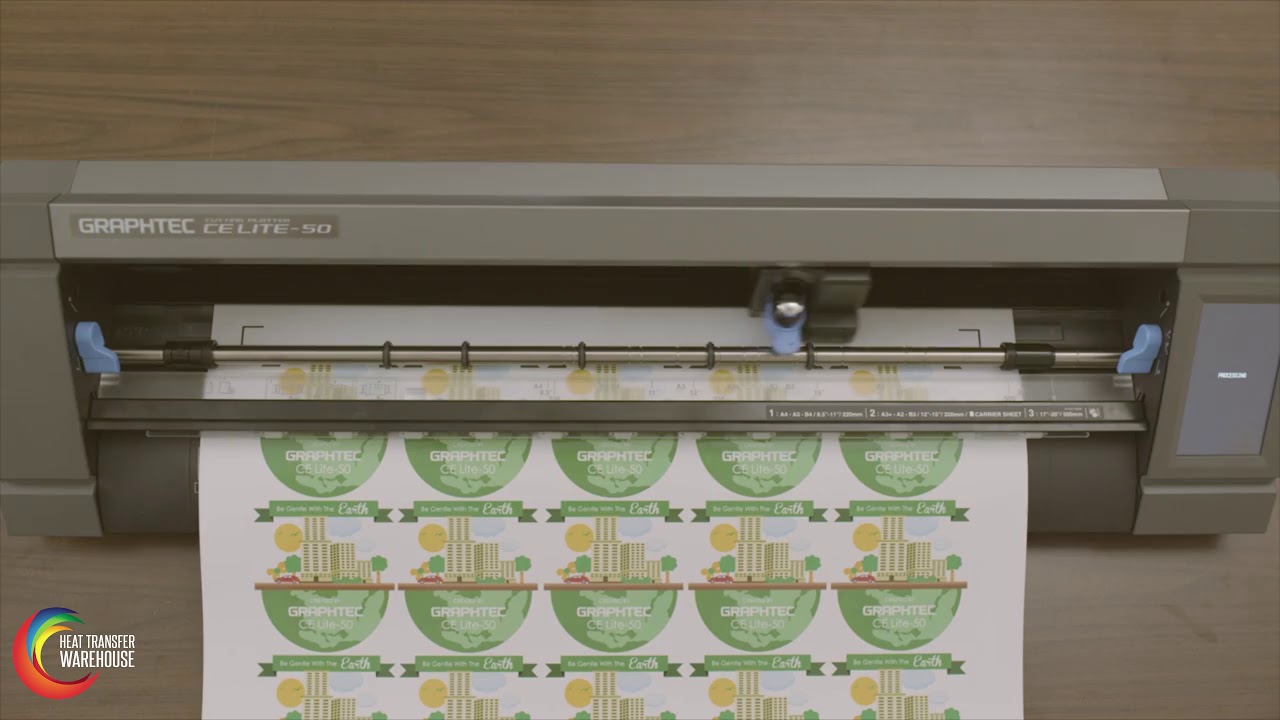 Graphtec CE LITE 50 - Loading Media & Test Cut