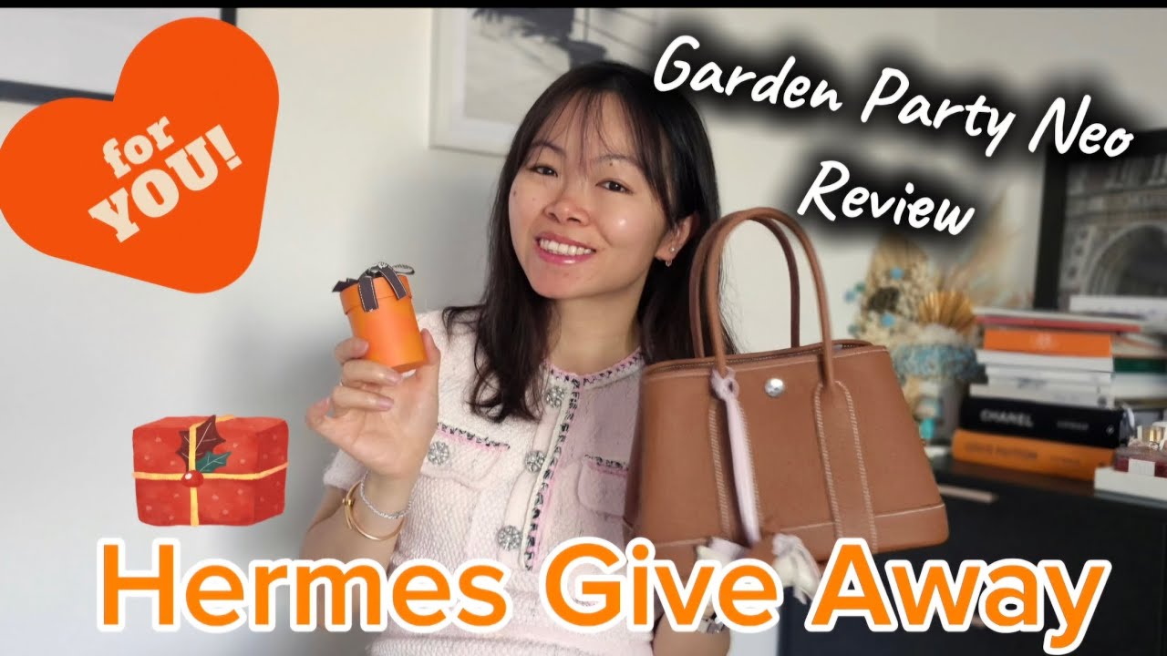 Мой отзыв о Hermes Neo Mini Garden Party! И мой первый розыгрыш Hermes (закрытый)! 🎁🎄🎀🩷