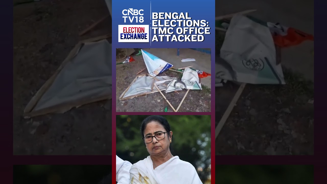 West Bengal Election Results: TMC Office Vandalised In Howrah,  Chaos in Dumurjala | N18S