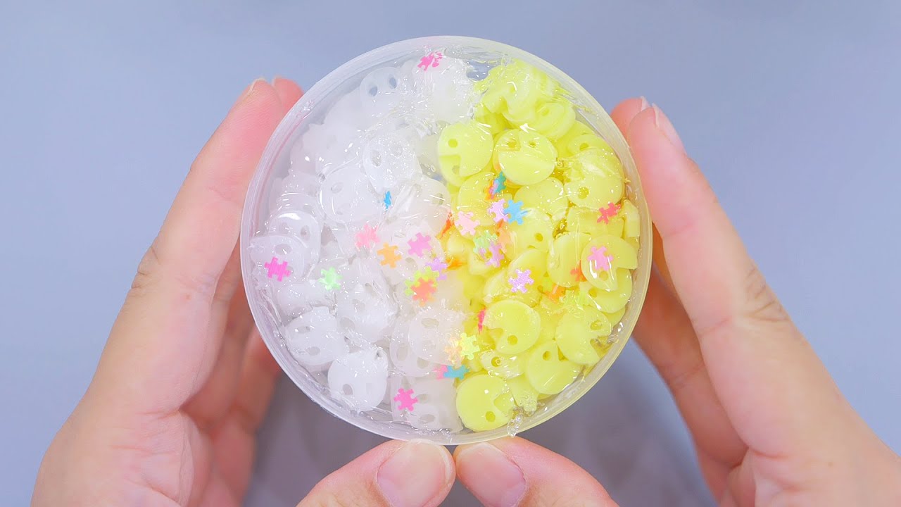 【ASMR】パックマンスライム Pac-Man Crunchy Slime【音フェチ】