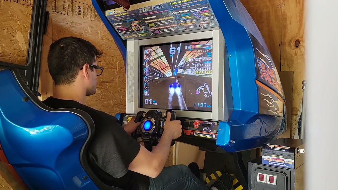 F-Zero AX Deluxe Cabinet Demo