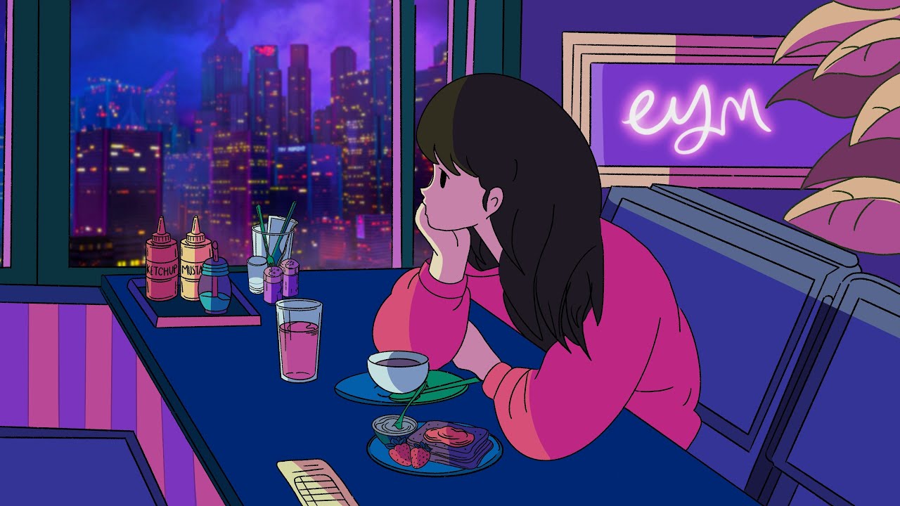 C A F E | a late night coffee stop | lofi jazzhop