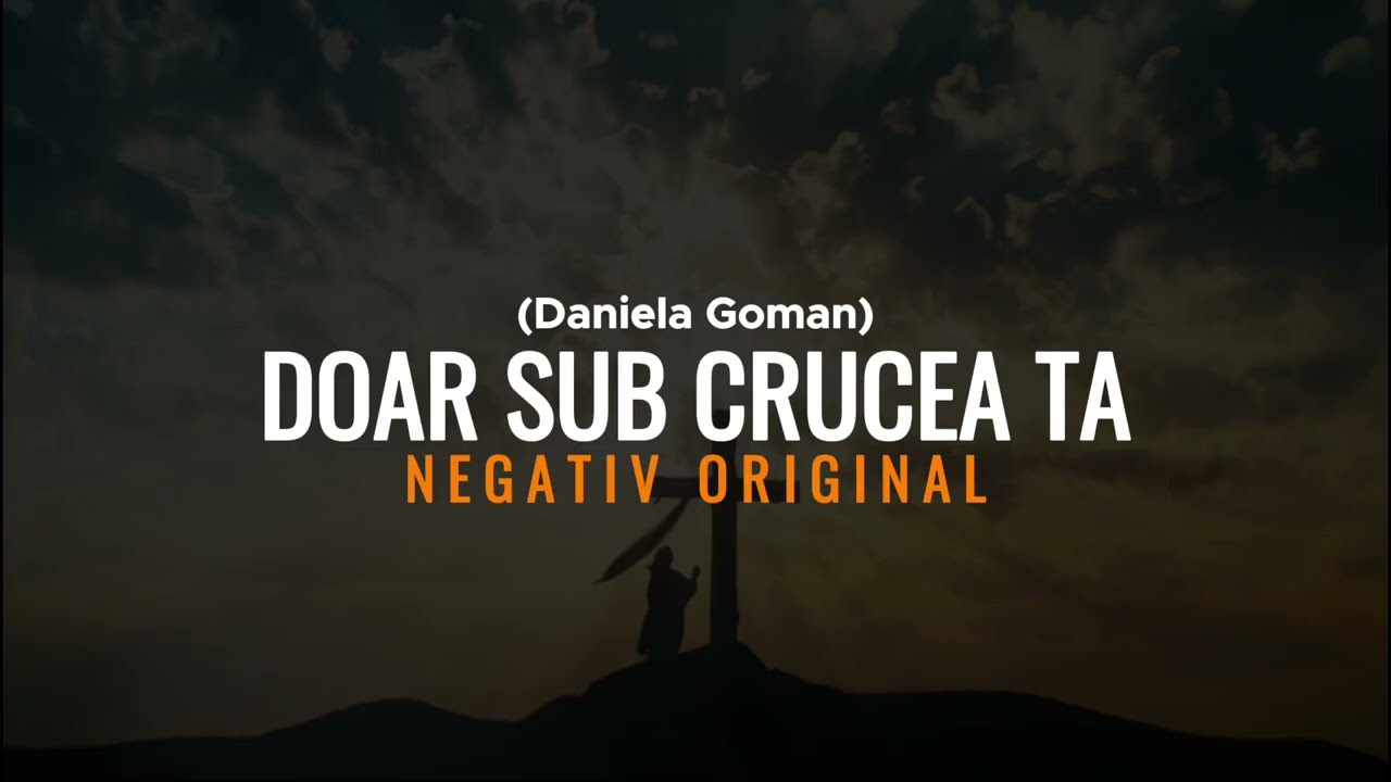 Doar sub crucea Ta (Negativ Original)
