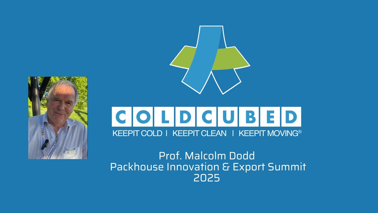 Prof Malcolm Dodd - at the Packhouse Innovation & Export Summit 2025, Stellenbosch,