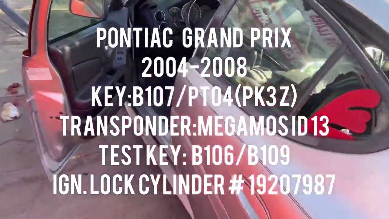 MAX KEY TOOL & DOLPHIN XP005 PONTIAC GRAND PRIX CUTTING KEY BY CODE
