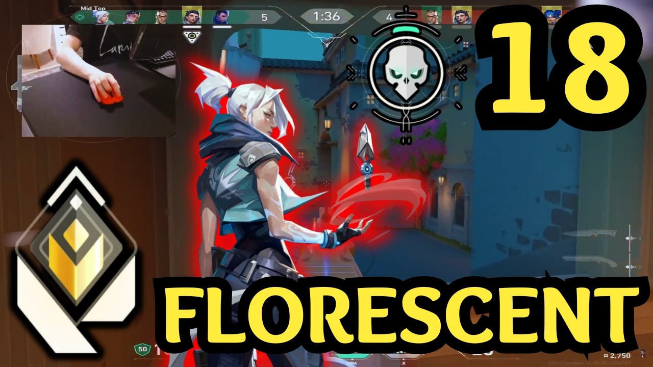 🔥 FLORESCENT JETT 18 KILL DOMINATION — Pearl MAP 🔥 Valorant VOD
