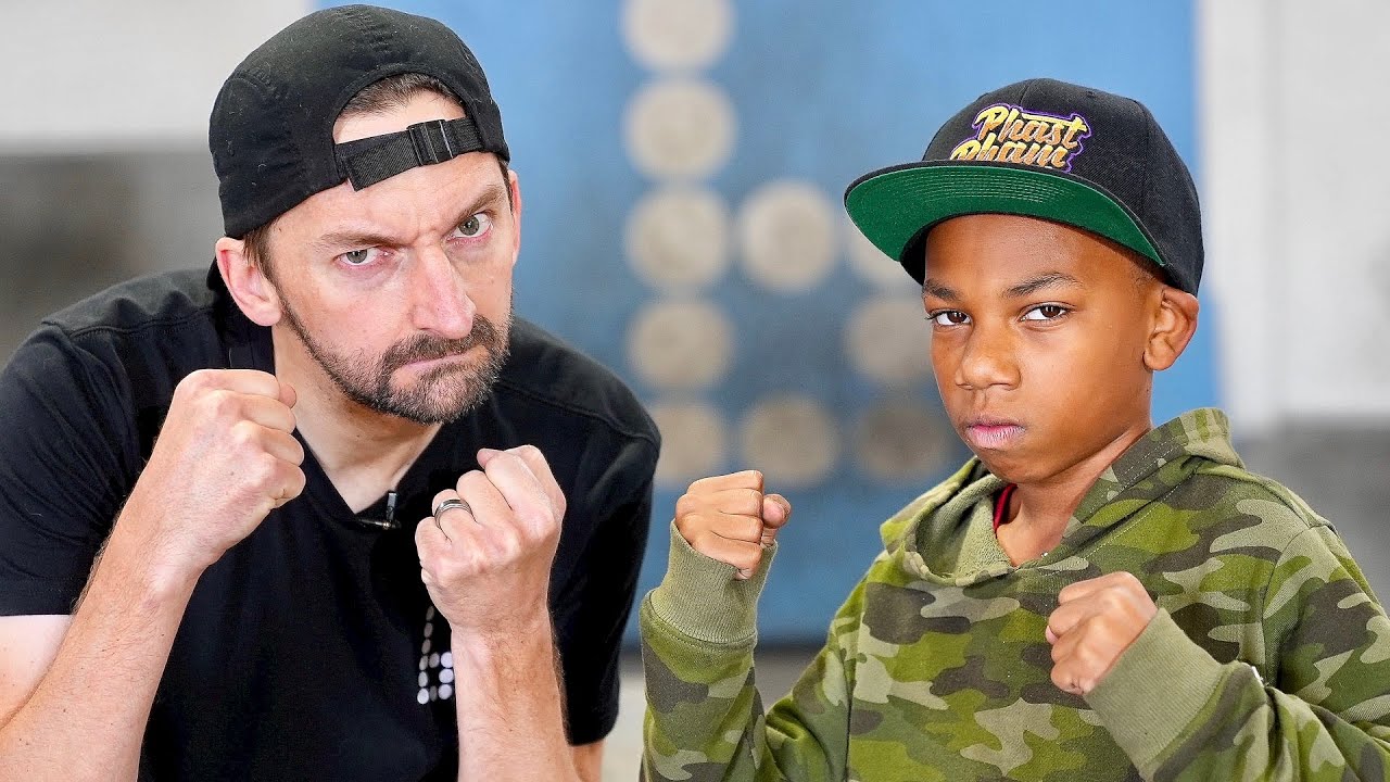 12 YEAR OLD VS 40 YEAR OLD GAME OF SKATE