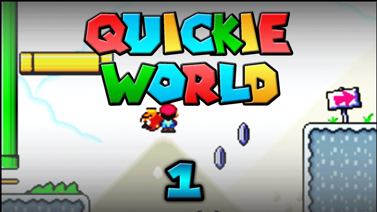 MY FIRST ROM HACK! - Quickie World [1] - Super Mario World ROM Hacks with Oshikorosu.