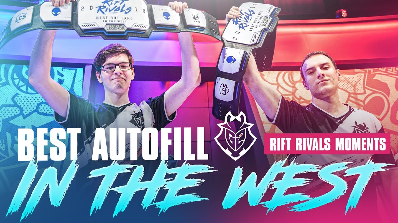 Best Autofill in the West | Rift Rivals 2019 Moments