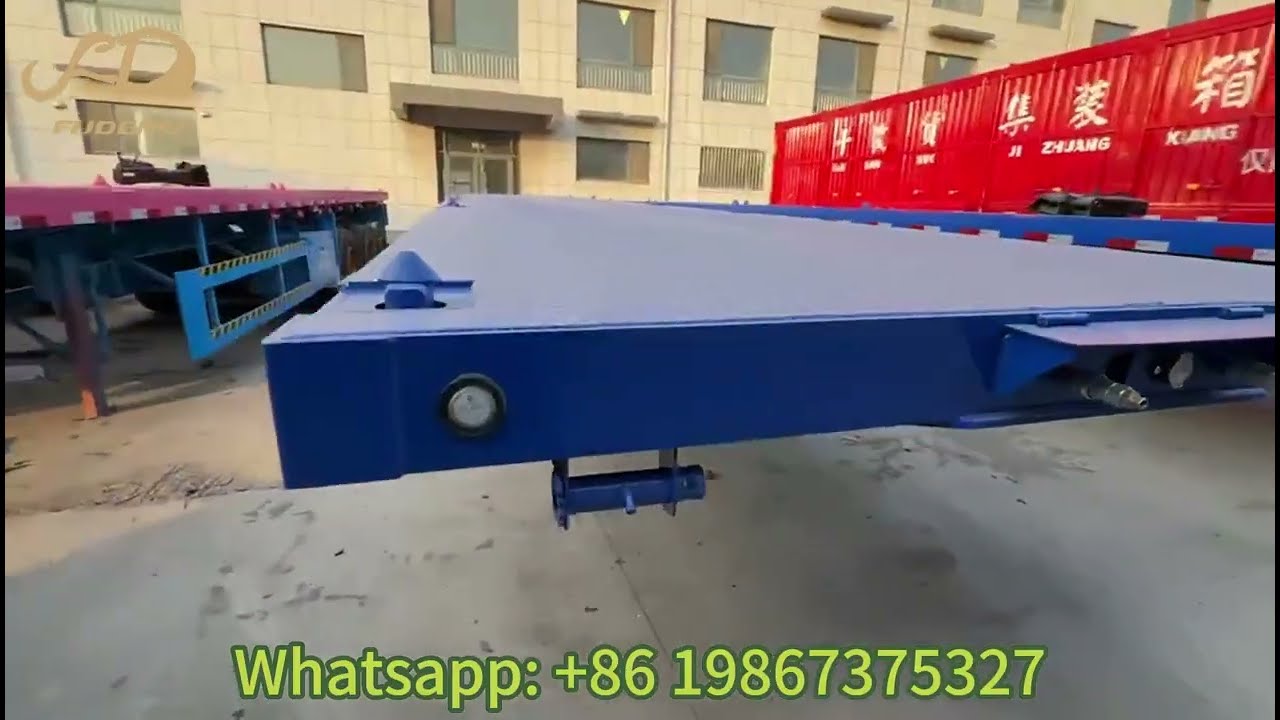 High Quality 3 Axles 40FT Flatbed Trailer 50-60 Tons Container Trailer |Cargo Trailer|
