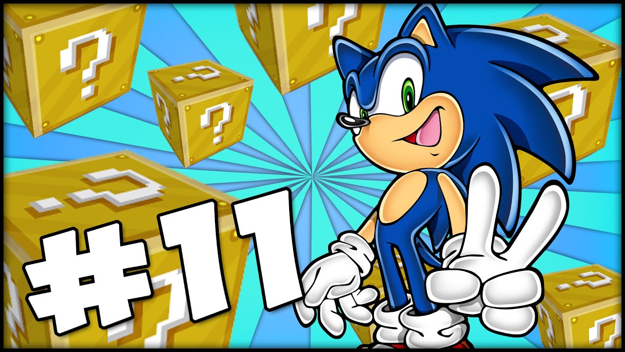 MINECRAFT LUCKY BLOCK - EPISODE 11 - SONIC!