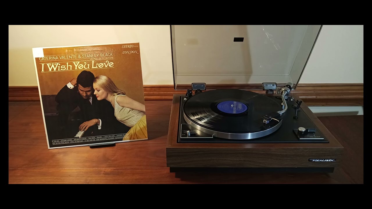 Caterina Valente, Stanley Black & His Orchestra – I Wish You Love (1962) Side 1.