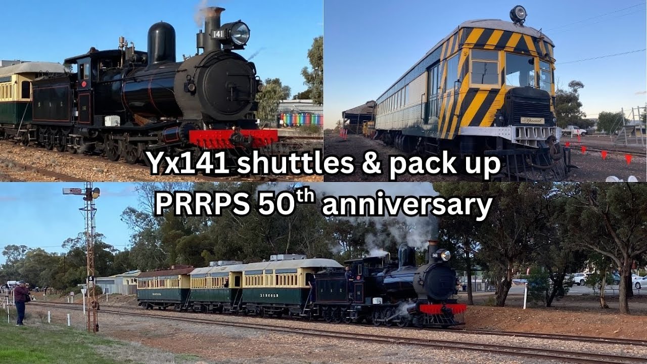Yx141 Shuttles & Pack up | Pichi Richi 50th anniversary | 2024